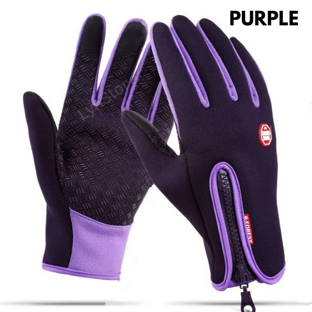 Waterproof Winter Motorcycle Gloves – Touch Screen Riding & Sports Fleece Gloves