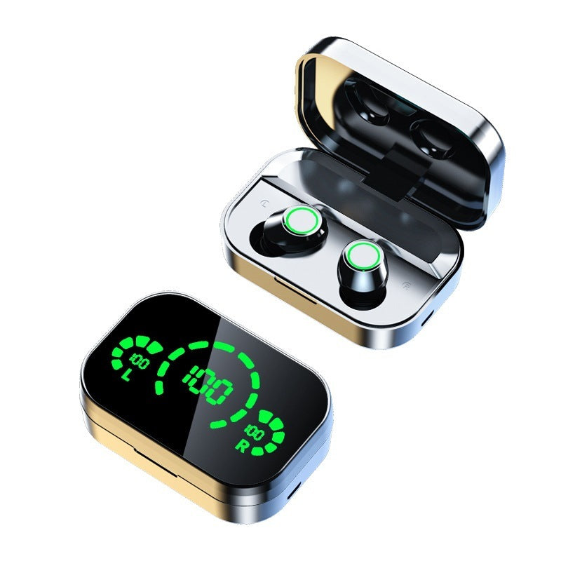 YD03 Wireless Bluetooth 5.3 Earbuds | TWS In-Ear Headset with LED Digital Display