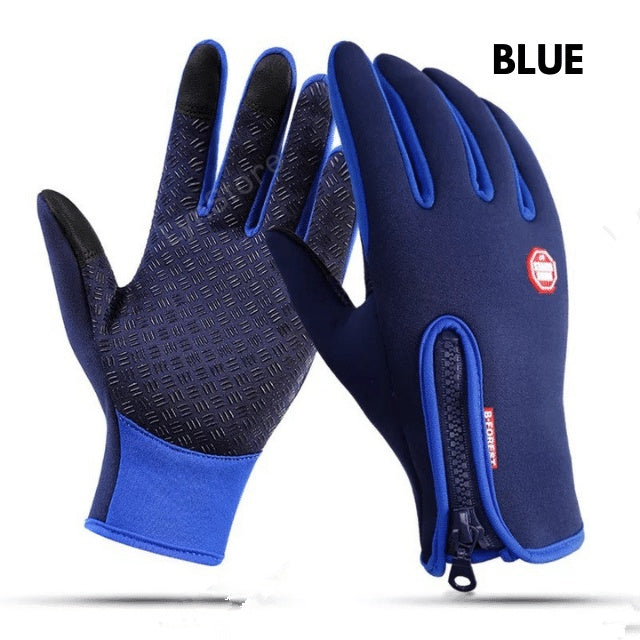 Waterproof Winter Motorcycle Gloves – Touch Screen Riding & Sports Fleece Gloves