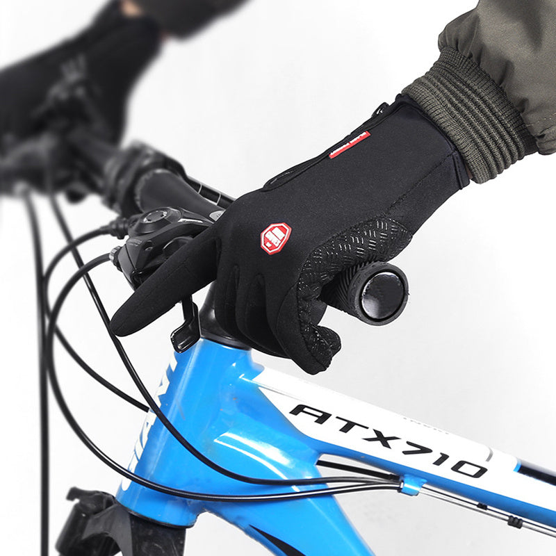 Waterproof Winter Motorcycle Gloves – Touch Screen Riding & Sports Fleece Gloves