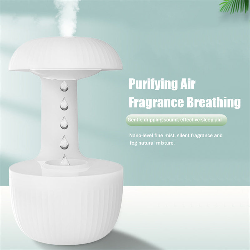 Anti-Gravity Humidifier | Levitating Water Drop Ultrasonic Cool Mist Diffuser | Silent USB Air Purifier