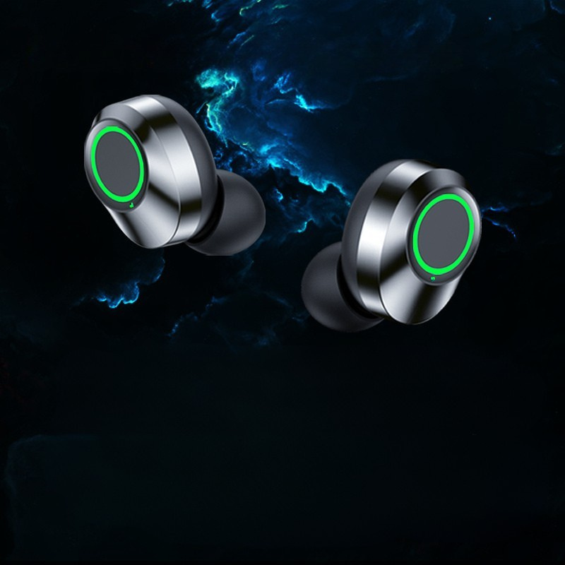YD03 Wireless Bluetooth 5.3 Earbuds | TWS In-Ear Headset with LED Digital Display