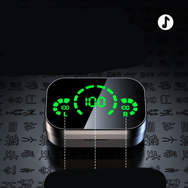 YD03 Wireless Bluetooth 5.3 Earbuds | TWS In-Ear Headset with LED Digital Display