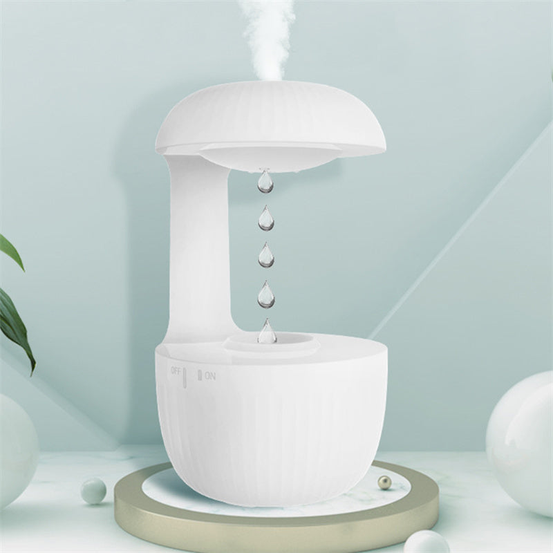Anti-Gravity Humidifier | Levitating Water Drop Ultrasonic Cool Mist Diffuser | Silent USB Air Purifier